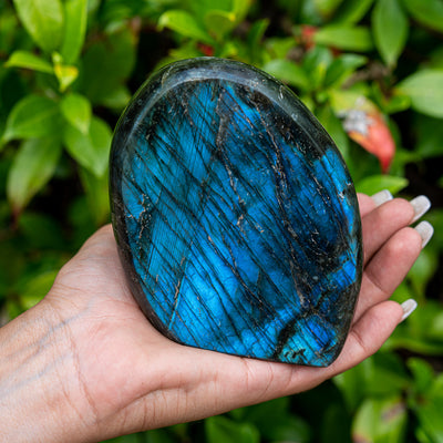 Metal And Intuitive Abilities - Labradorite Free Form Superior Specimens 1