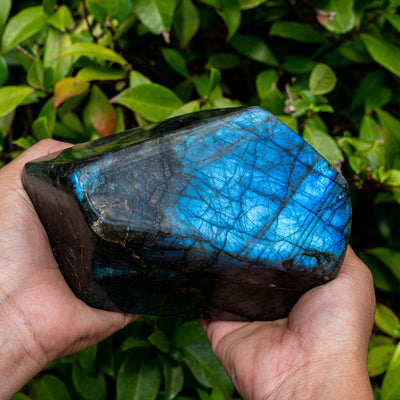 Metal And Intuitive Abilities - Labradorite Free Form Superior Specimens 2