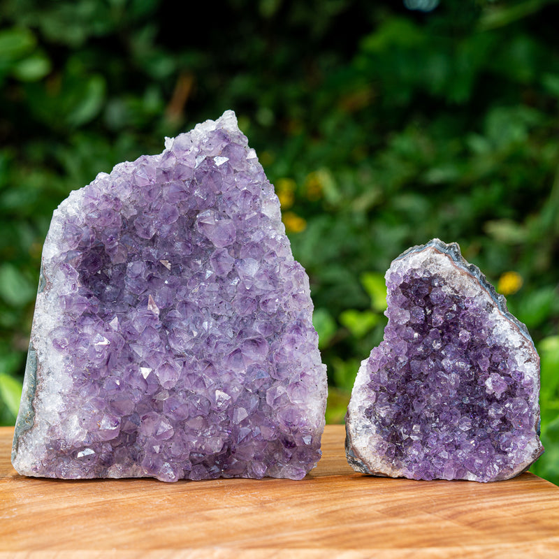 Spiritual Protection - Amethyst Cathedral Cut Base