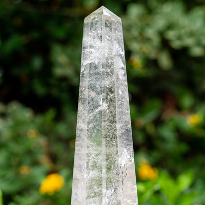 Amplification Of Intention - Clear Quartz Obelisk