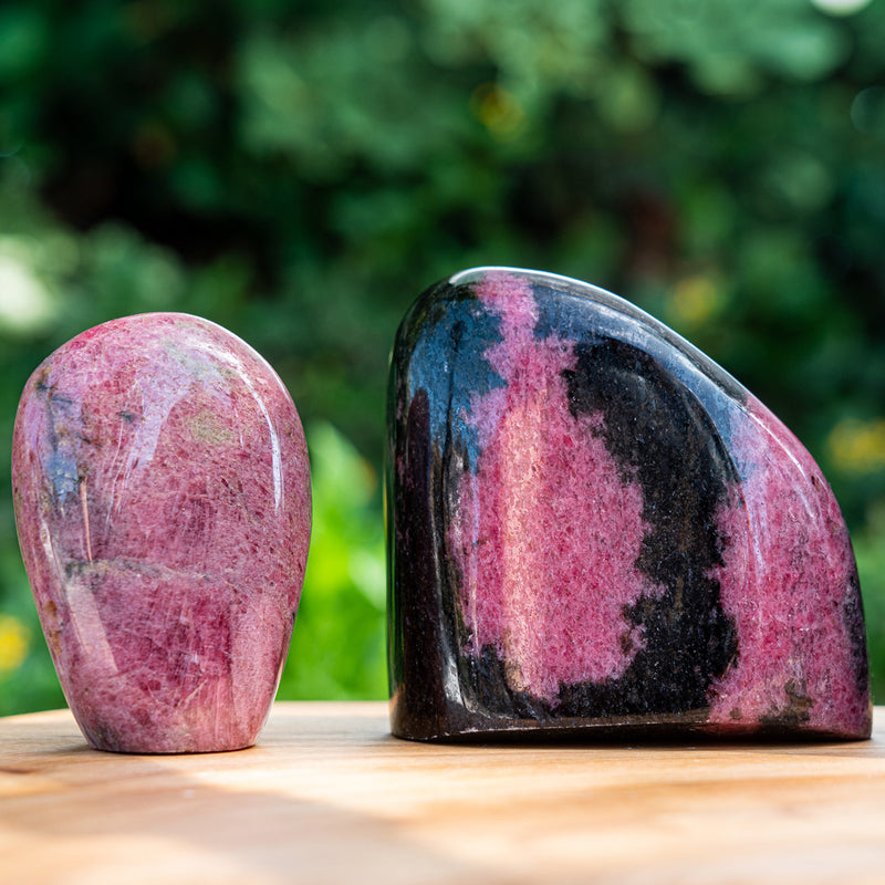 Developing Talents - Rhodonite Cut Base Free Form