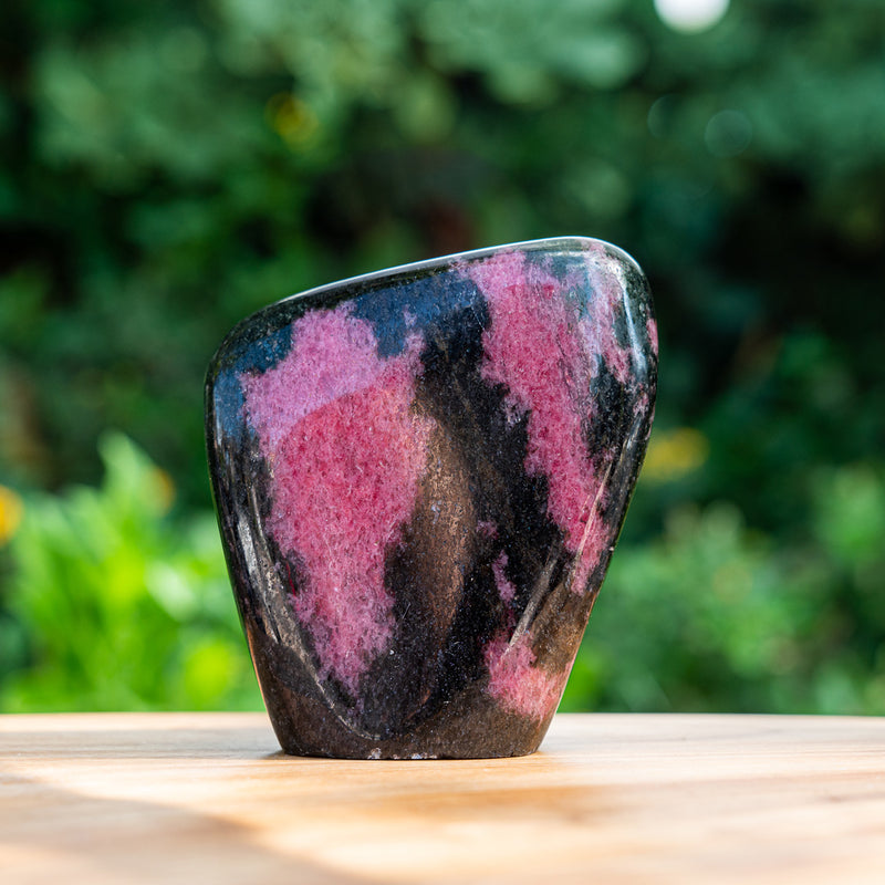 Developing Talents - Rhodonite Cut Base Free Form