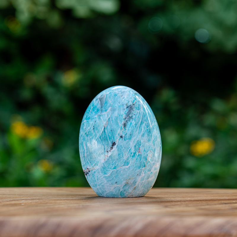 Hope And Confidence - Amazonite Cut Base Free Form