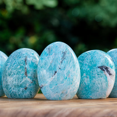 Hope And Confidence - Amazonite Cut Base Free Form