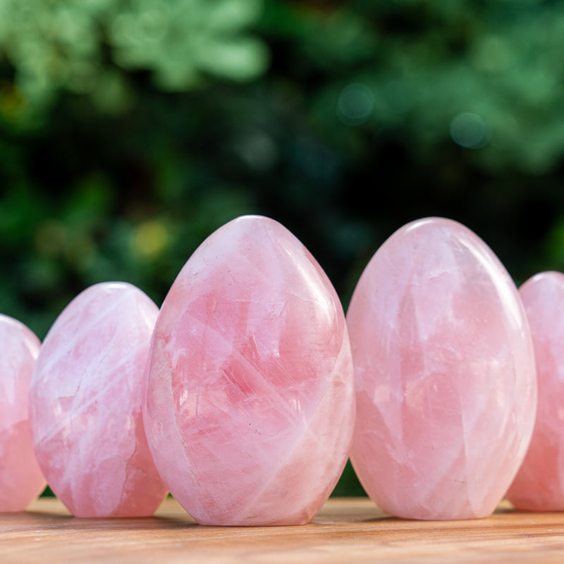 Spiritual Love - Rose Quartz Cut Base Free Form